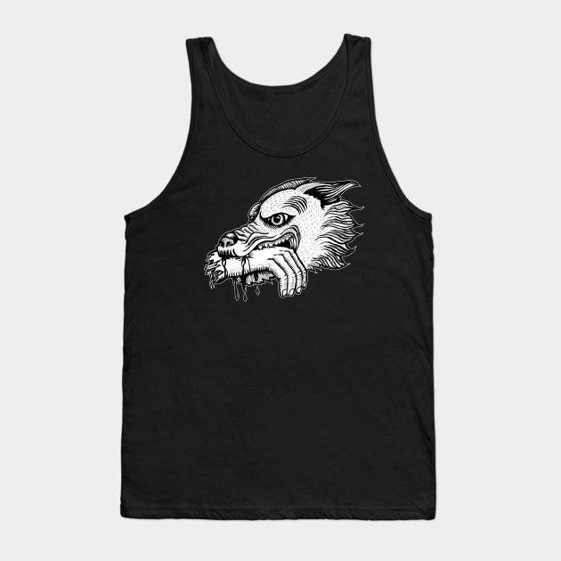 The hand that feeds is the hand that bleeds Tank Top by Artsauce